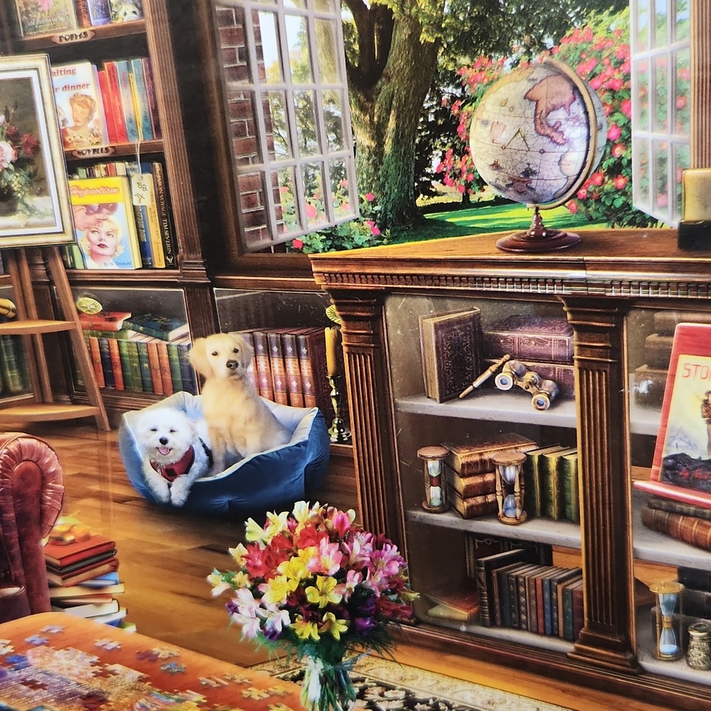 2/$20 WHITE MOUNTAIN PUZZLES 1000 pc I LOVE COLORADO & WISCONSIN Collage Girard - Picture 9 of 10
